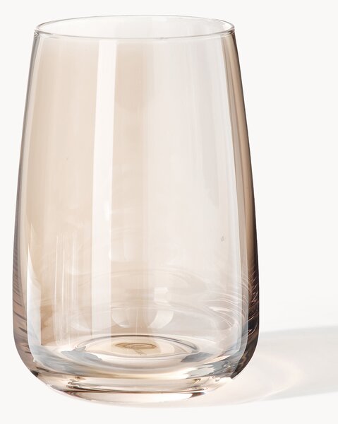 Set di 4 bicchieri da long drink in vetro soffiato Ellery