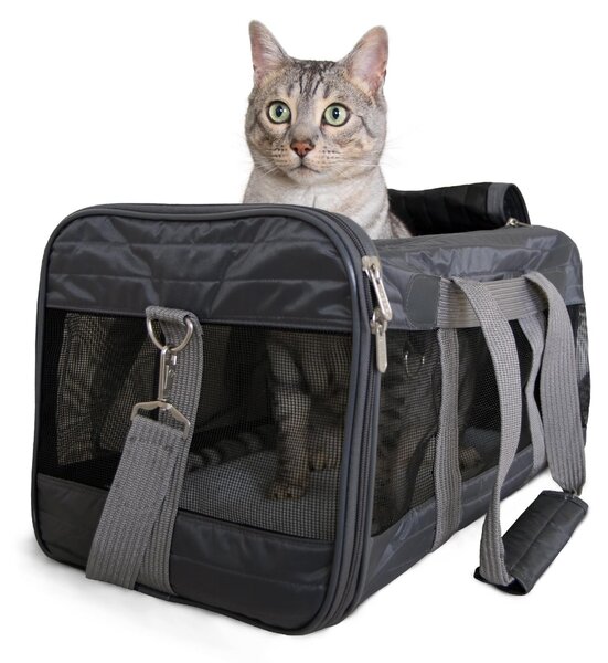 Trasportino per animali domestici Sherpa, approvato dalle compagnie aeree, colore larice