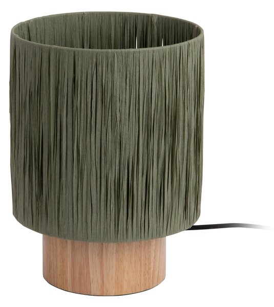 Lampada da tavolo "Ronda", grigio-verde