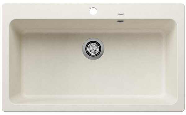 Lavello Blanco NAYA XL, dimensioni 860 x 510 mm, colore bianco opaco, codice prodotto 527133