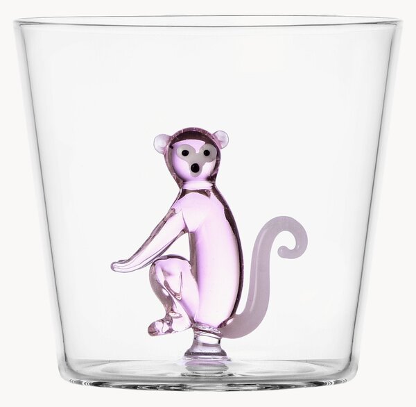 Bicchiere in vetro borosilicato fatto a mano Savannah
