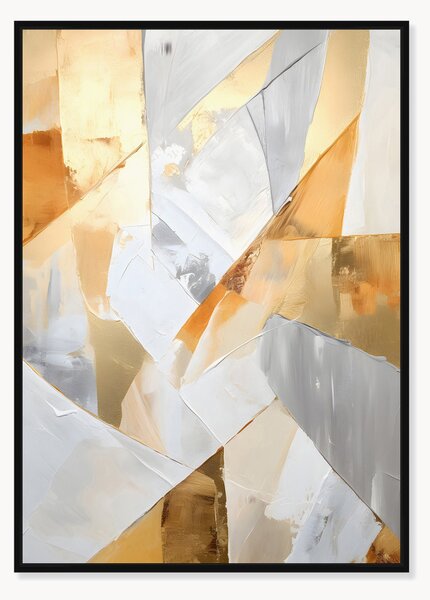 Quadro su tela incorniciato Shattered Light