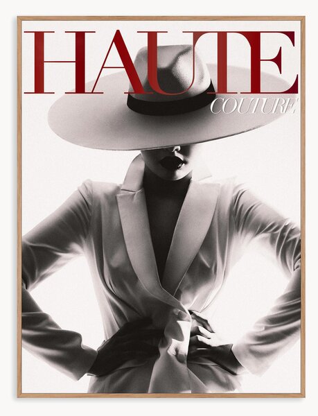 Poster incorniciato Couture 6
