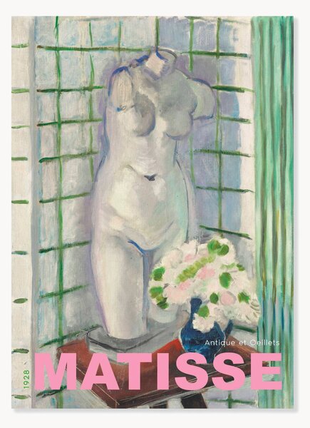 Poster Henri Matisse - Antique et Oeillets