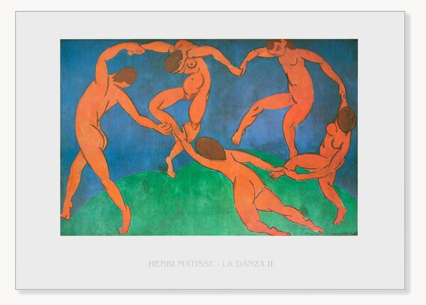Poster Henri Matisse - La Danza II