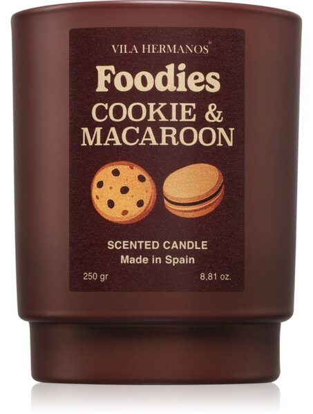 Vila Hermanos Cookie & Macaroon candela profumata 250 g