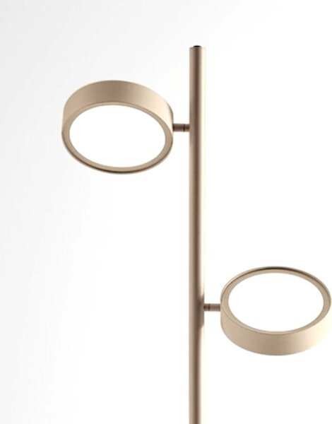 Piantana moderna gea luce gpit20 led orientabile dimmerabile alluminio metacrilato - Gea Luce