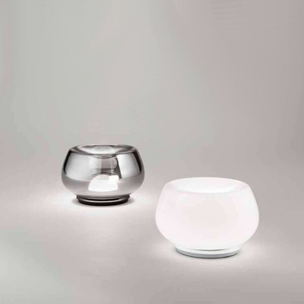 Abat-jour moderna perenz kave 8534 led touch dimmerabile metallo vetro - Perenz