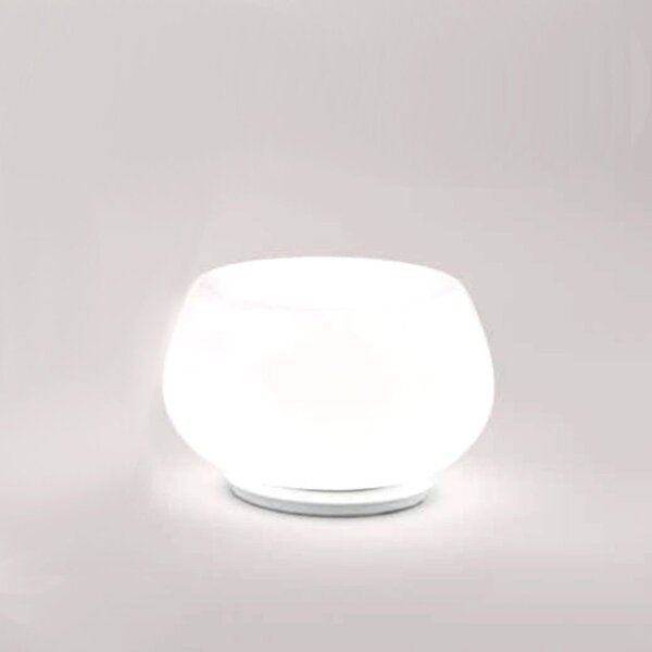 Abat-jour moderna perenz kave 8534 led touch dimmerabile metallo vetro - Perenz