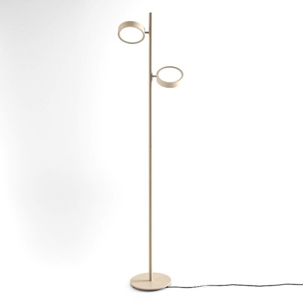 Piantana moderna gea luce gpit20 led orientabile dimmerabile alluminio metacrilato - Gea Luce
