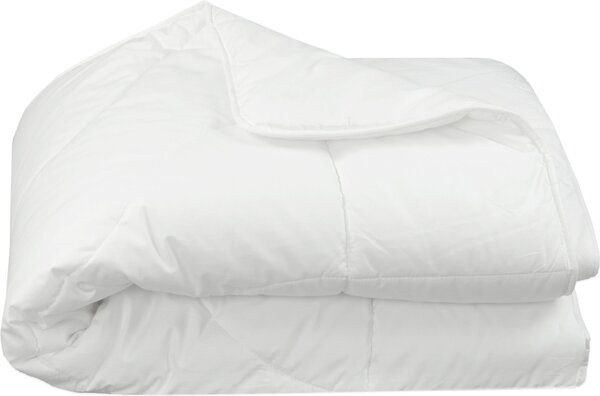 Piumino, 135x200 cm, peso dell'imbottitura 1200 g, bianco
