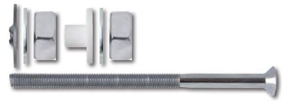 Sistema di fissaggio universale per lavabi, alta resistenza, facile installazione, adatto per un montaggio sicuro e stabile su qualsiasi lavabo