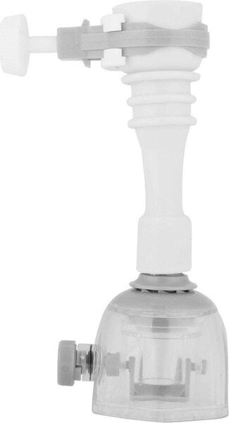 Grigio, 13 cm, prolunga flessibile per rubinetto da cucina a risparmio idrico
