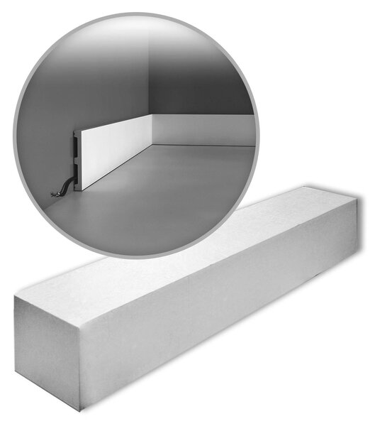 Modanature per pavimenti Orac Decor AXXENT SX163-box 1 cartone con 26 modanature decorative 52 m