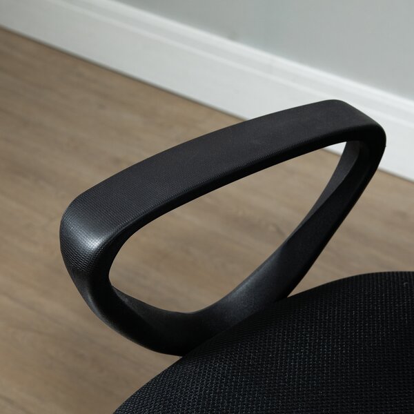 Vinsetto Sedia da ufficio chaise de bureau ad altezza regolabile sgabello da ufficio girevole a 360° mesh traspirante
