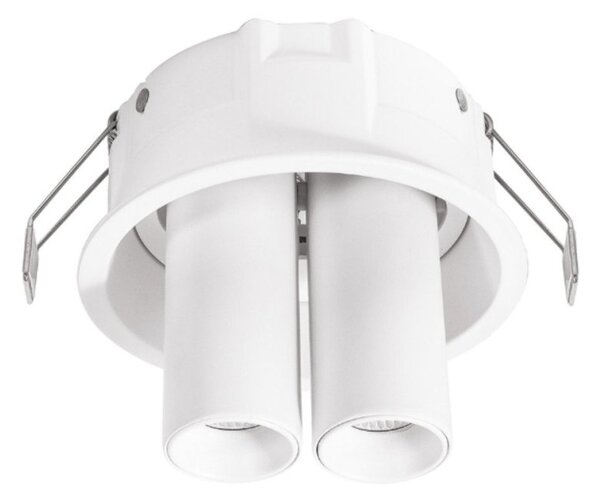 Faretto incasso gea led gfa1698 led orientabile alluminio bianco cartongesso - Gea Led