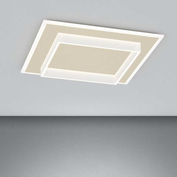 Plafoniera moderna top light wish 1223 65 led cct switch metallo - Top Light