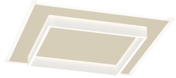 Plafoniera moderna top light wish 1223 65 led cct switch metallo - Top Light