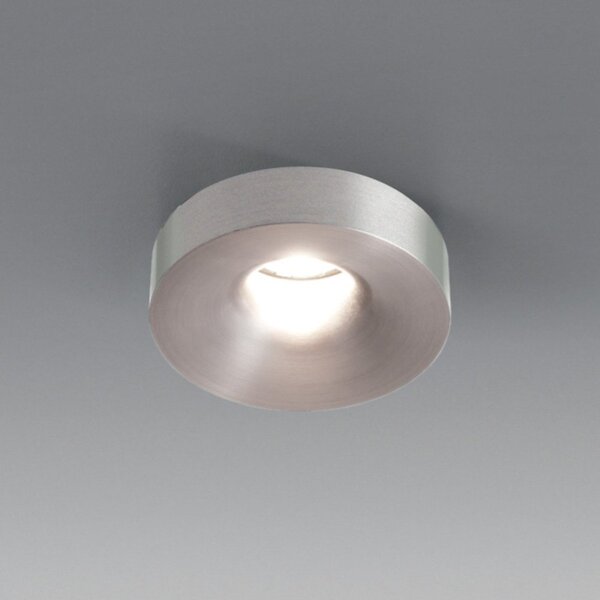 Faretto incasso gea led gfa1712 led ip44 alluminio argento cartongesso - Gea Led