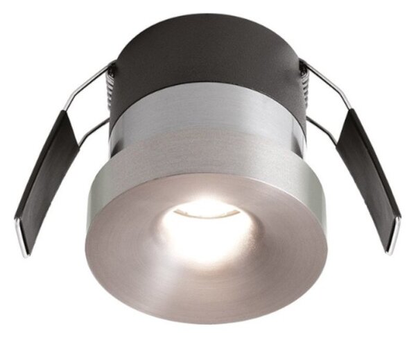 Faretto incasso gea led gfa1712 led ip44 alluminio argento cartongesso - Gea Led