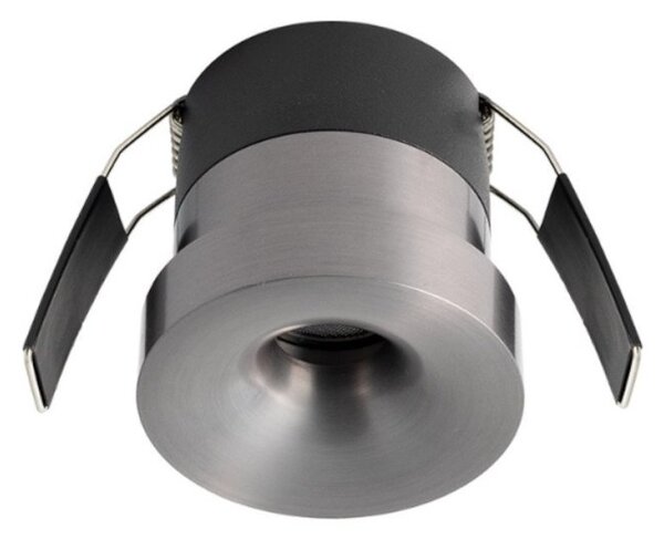 Faretto incasso gea led gfa1712 led ip44 alluminio argento cartongesso - Gea Led