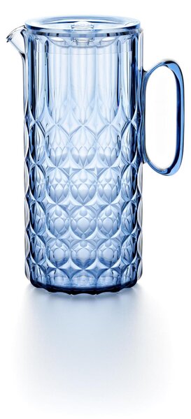 Caraffa con coperchio SAN, Bio-based SMMA Dimensioni 11,3x16,9x h28,8 cm - 1750 cc- 1750 cc VANITY BPA FREE in Scatola Guzzini Blu Denim