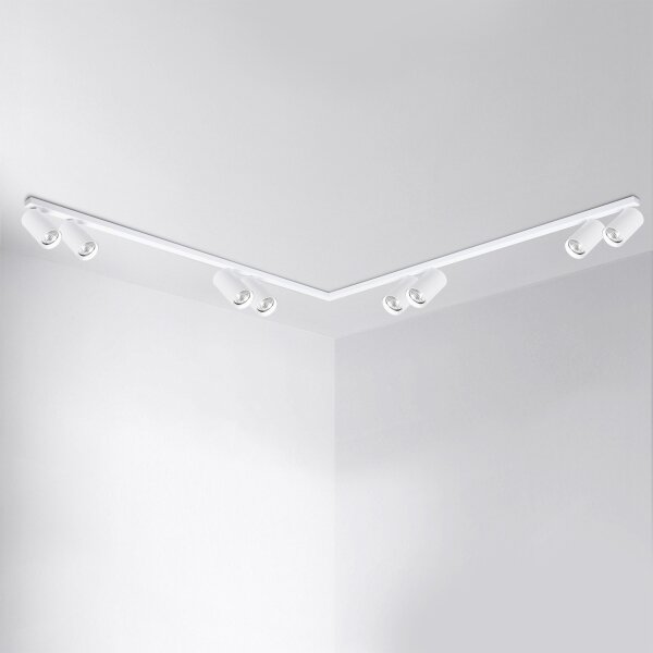 Brilagi - Faretto SELE LONG 8xGU10/30W/230V bianco