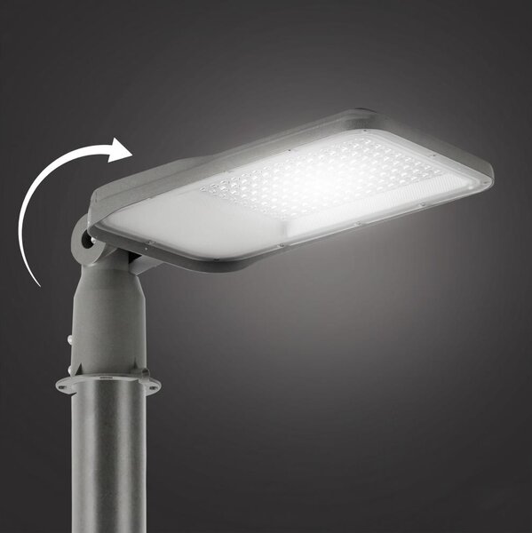 Brilagi -LED Lampione stradale da esterno con snodo. URBANLIGHT LED/100W/230V grigio IP65