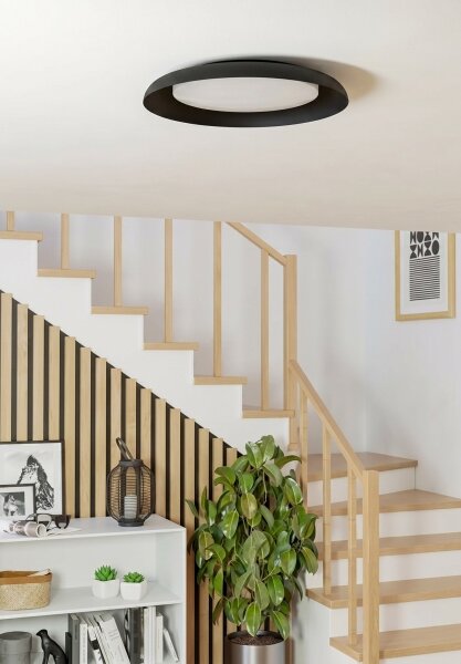Eglo 99703 - Plafoniera LED PENJAMO LED/17,1W/230V nera