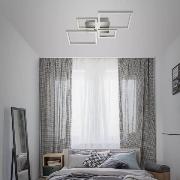 Plafoniera dimmerabile LED/42W/230V 3000K cromo satinato