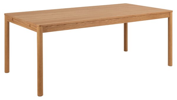 PACIFIC Rovere Naturale 200x100 cm – TAVOLO IN LEGNO STILE BOHO/SCANDINAVO