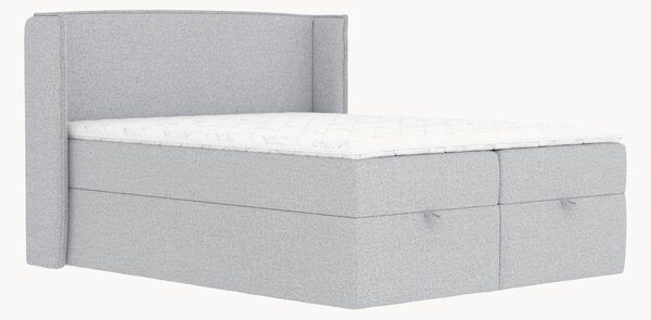 Letto boxspring fatto a mano con contenitore Passion, H3