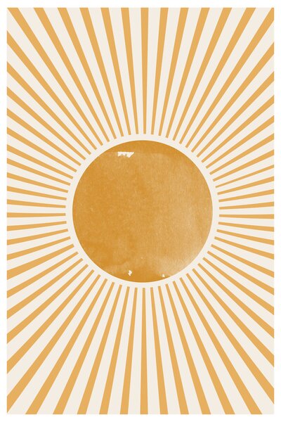 Illustrazione Boho Sun, (26.7 x 40 cm)