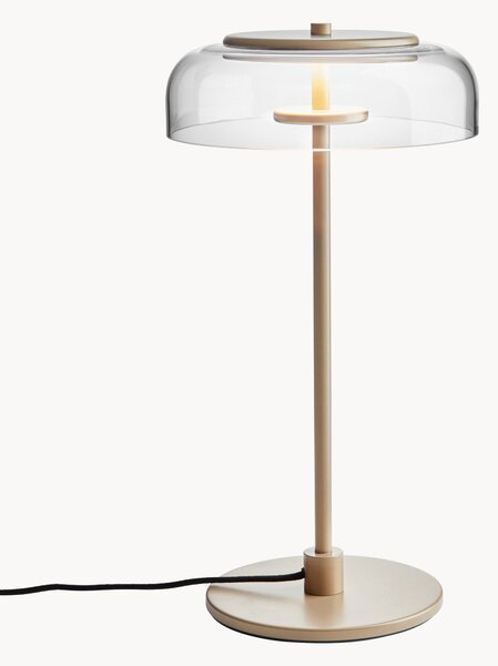 Lampada da tavolo a LED in vetro soffiato con luce regolabile Blossi