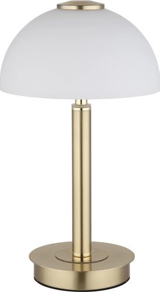 Globo 21953M - Lampada da tavolo LED dimmerabile a sfioramento ULDIN LED/7W/230V 3000K ottone