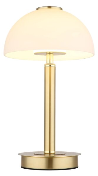 Globo 21953M - Lampada da tavolo LED dimmerabile a sfioramento ULDIN LED/7W/230V 3000K ottone