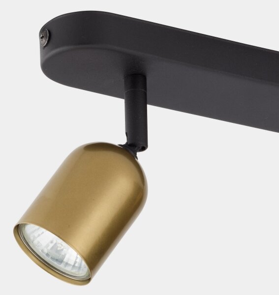 LED RGBW faretto dimmerabile TOP 2xGU10/6,5W/230V 2700-6500K oro/nero