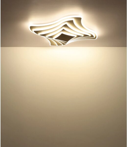Globo 41786-42 - Plafoniera LED dimmerabile OCTAVIO 42W/230V 45x45 cm con telecomando