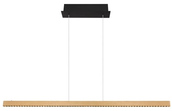 Globo 17013HG - Lampada a sospensione LED dimmerabile su cavo DENTSY LED/43W/230V 4000K ottone