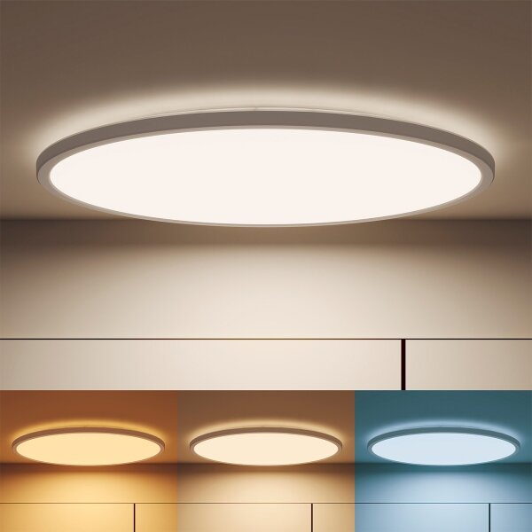 Philips-LED Lampada da soffitto dimmerabile SUPERSLIM LED/32W/230V 2700-6500K Wi-Fi