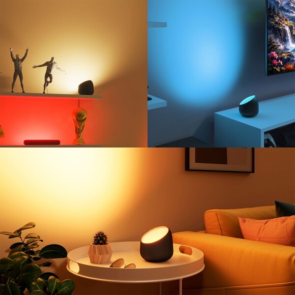 Philips -LED RGB+TW Lampada da tavolo dimmerabile SMART LED/9W/230V 2200-6500K Wi-Fi