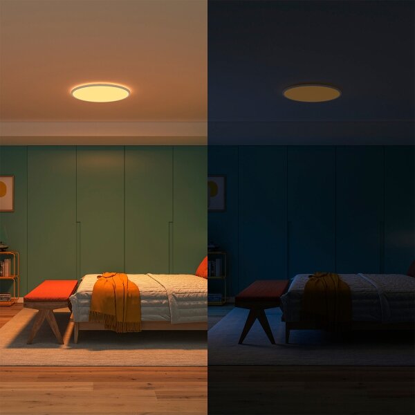 Philips-LED Lampada da soffitto dimmerabile SUPERSLIM LED/32W/230V 2700-6500K Wi-Fi