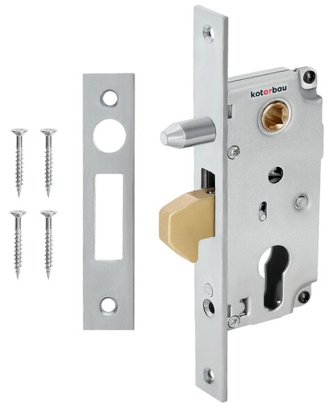 Chiusura a gancio per porte scorrevoli, resistente alla corrosione