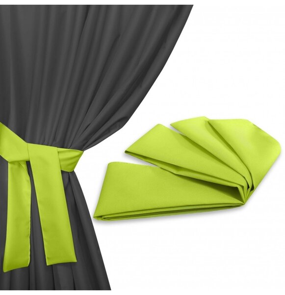 Nastro per fissaggio tende da giardino 160x8 cm lime