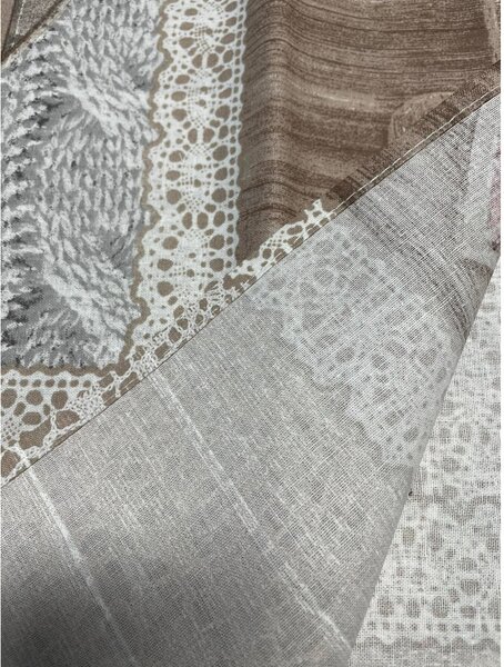 Coperta sul divano Shabby love rosso
