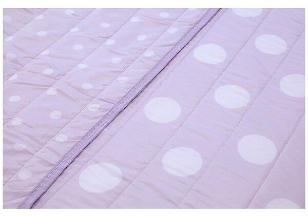 Trapuntino 701P Pois rosa Made in Italy