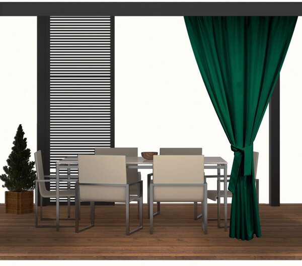 Tenda da giardino sulla terrazza MIG71 verde bottiglia