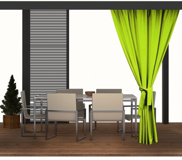 Tenda da giardino sulla terrazza MIG35 verde lime