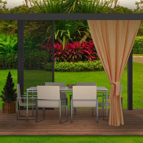 Tenda da giardino sulla terrazza MIG37 latte