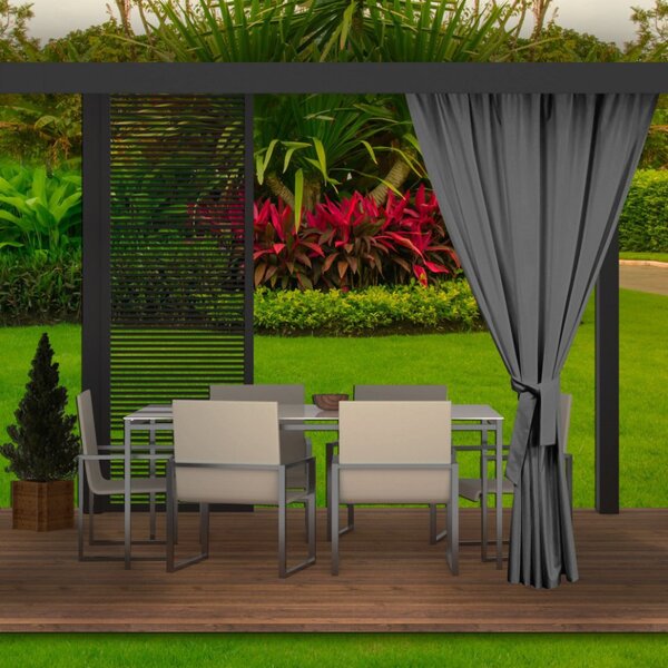 Tenda da giardino sulla terrazza MIG23 grigio scuro